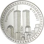 Ten Francs Silver 2006 World Trade Center: Photo Coin, Congo, Democratic Republic of the, Ten Francs Silver 2006 World Trade Center / thumbnail