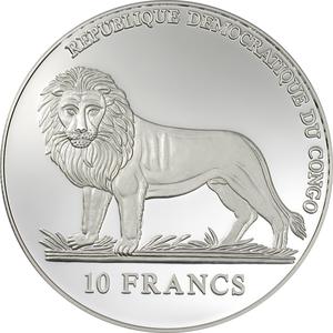 Congo, Democratic Republic of the / Ten Francs Silver 2006 The Lighthouse - obverse photo