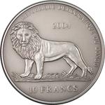 Ten Francs Silver 2004 Compass: Photo Coin, Congo, Democratic Republic of the, Ten Francs Silver 2004 Compass / thumbnail