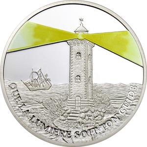 Congo, Democratic Republic of the / Ten Francs Silver 2006 The Lighthouse - reverse photo