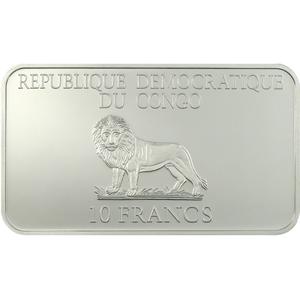 Congo, Democratic Republic of the / Silver Ounce 2001 La vie en Rose - obverse photo