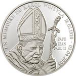 Ten Francs Silver 2005 John Paul II Memoriam: Photo Coin, Congo, Democratic Republic of the, Ten Francs Silver 2005 John Paul II Memoriam / thumbnail