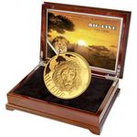 Gold Five Ounces 2015 Big Five - Lion: Photo Coin, Congo, Democratic Republic of the, Gold Five Ounces 2015 Big Five - Lion / thumbnail