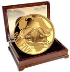 Gold Five Ounces 2016 Big Five - Buffalo: Photo Coin, Congo, Democratic Republic of the, Gold Five Ounces 2016 Big Five - Buffalo / thumbnail