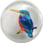 Ten Francs Silver 2004 Kingfisher: Photo Coin, Congo, Democratic Republic of the, Ten Francs Silver 2004 Kingfisher / thumbnail