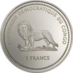 Ten Francs Silver 2003 Orca: Photo Coin, Congo, Democratic Republic of the, Ten Francs Silver 2003 Orca / thumbnail