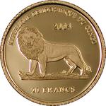 Gold Twenty-fifth Ounce 2004 Ferrari: Photo Coin, Congo, Democratic Republic of the, Gold Twenty-fifth Ounce 2004 Ferrari / thumbnail