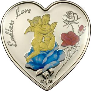 Congo, Democratic Republic of the / Five Francs 2005 Endless Love - reverse photo