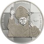 Ten Francs Silver 2004 Visit of Pope John Paul II: Photo Coin, Congo, Democratic Republic of the, Ten Francs Silver 2004 Visit of Pope John Paul II / thumbnail