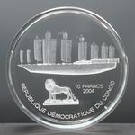 Ten Francs 2004 Treasure Ship: Photo Coin, Congo, Democratic Republic of the, Ten Francs 2004 Treasure Ship / thumbnail