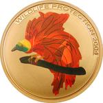One Hundred Francs Gold 2004 Bird of Paradise: Photo Coin, Congo, Democratic Republic of the, One Hundred Francs Gold 2004 Bird of Paradise / thumbnail