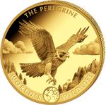 Congo, Democratic Republic of the / Gold Ounce 2024 World's Wildlife - The Peregrine Falcon - reverse photo