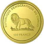 Gold Ounce 2002 Butterfly - Brown: Photo Coin, Congo, Democratic Republic of the, Gold Ounce 2002 Butterfly - Brown / thumbnail