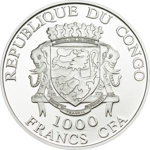 Congo, Republic of the / Silver Ounce 2011 Day of the Penates - obverse photo
