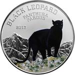 Silver Ounce 2013 Black Leopard: Photo Coin, Congo, Republic of the, Silver Ounce 2013 Black Leopard / thumbnail