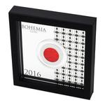Silver Two Ounces 2016 Bohemia Glass: Photo Coin, Congo, Republic of the, Silver Two Ounces 2016 Bohemia Glass / thumbnail