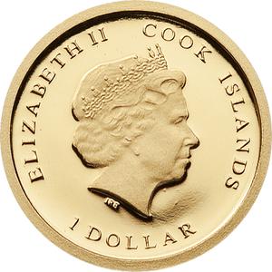 Cook Islands / Gold Half Gram 2012 Amerigo Vespucci - obverse photo