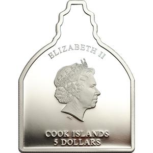 Cook Islands / Five Dollars Silver 2013 Habemus Papam - obverse photo