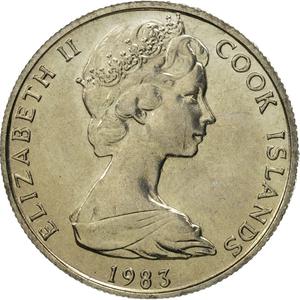 Cook Islands / Five Cents 1983 - obverse photo
