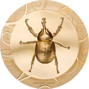 Cook Islands / Silver Ounce 2017 Scarab - Desert Heat - reverse photo