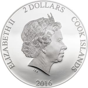 Cook Islands / Silver Half Ounce 2016 The Great Tea Race - obverse photo