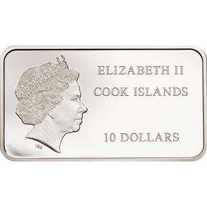 Cook Islands / Silver Two Ounces 2018 Mount Rushmore - obverse photo