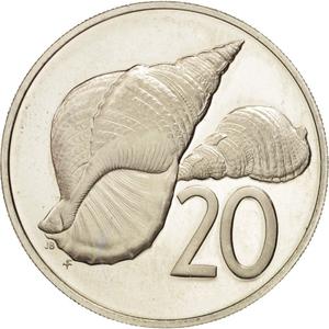 Cook Islands / Twenty Cents 1979 - reverse photo
