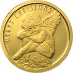 Ten Dollars Gold - Christmas Angel: Photo Coin, Cook Islands, Ten Dollars Gold - Christmas Angel / thumbnail