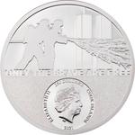 Cook Islands / Platinum Ounce 2021 Real Heroes - Firefighter - obverse photo