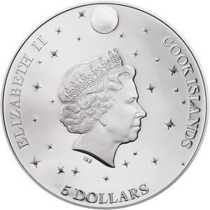 Cook Islands / Silver Ounce 2018 Eagle Owl - obverse photo