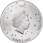 Cook Islands / Silver Ounce 2018 Eagle Owl - obverse photo