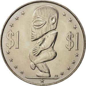 Cook Islands / One Dollar 1983 - reverse photo