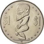 One Dollar 1983: Photo Coin, Cook Islands, One Dollar 1983 / thumbnail