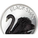 Silver Two Ounces 2023 Black Swan: Photo Coin, Cook Islands, Silver Two Ounces 2023 Black Swan / thumbnail