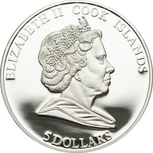 Cook Islands / Silver Ounce 2009 Andreevskaya Church - obverse photo
