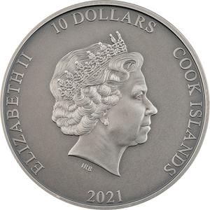 Cook Islands / Silver Two Ounces 2021 Nezha - obverse photo