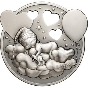 Cook Islands / Silver Ounce 2019 Lullaby - Little Princess - reverse photo