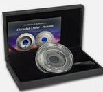 Silver Three Ounces 2019 Chicxulub Crater: Photo Coin, Cook Islands, Silver Three Ounces 2019 Chicxulub Crater / thumbnail
