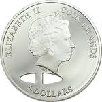 Five Dollars Silver 2013 PGA Tour - Hole in One: Photo Coin, Cook Islands, Five Dollars Silver 2013 PGA Tour - Hole in One / thumbnail