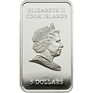 Cook Islands / Five Dollars Silver 2009 Ferrari - The Legend - obverse photo