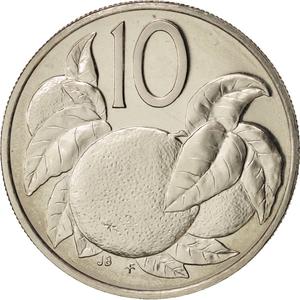 Cook Islands / Ten Cents 1978 - reverse photo