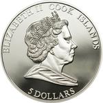 Five Dollars Silver 2010 Battle of Lepanto: Photo Coin, Cook Islands, Five Dollars Silver 2010 Battle of Lepanto / thumbnail