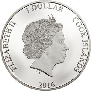 Cook Islands / One Dollar Silver 2016 Brexit - obverse photo