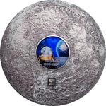 Silver Three Ounces 2019 Moon - Apollo 11: Photo Coin, Cook Islands, Silver Three Ounces 2019 Moon - Apollo 11 / thumbnail
