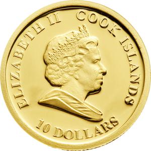 Cook Islands / Gold Gram 2008 Gorch Fock - obverse photo