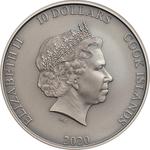 Silver Two Ounces 2020 Artemis: Photo Coin, Cook Islands, Silver Two Ounces 2020 Artemis / thumbnail
