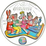Cook Islands / One Dollar 2014 Ctyrlistek Sberatel - reverse photo