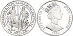 Silver Ounce 1989 Olympic Games: Photo Coin, Cook Islands, Silver Ounce 1989 Olympic Games / thumbnail
