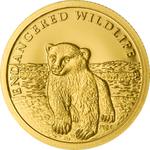 Cook Islands / Gold Gram 2008 Young Ice Bear - reverse photo