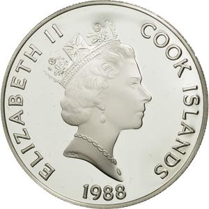 Cook Islands / Fifty Dollars 1988 Marco Polo - obverse photo